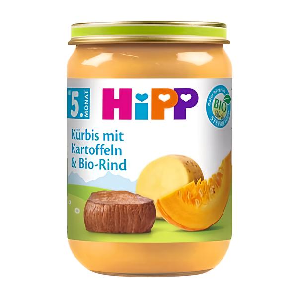 HiPP BIO Dýně, brambory a hovězí maso