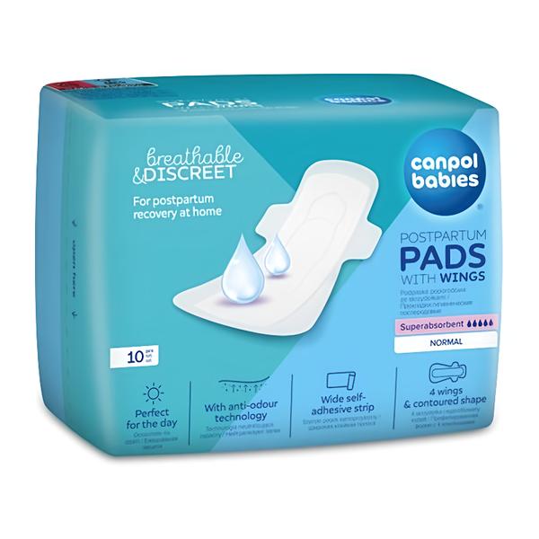 Canpol babies Poporodní vložky s křidélky denní