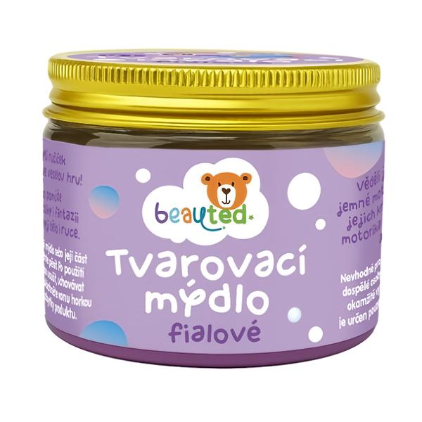Teddies Beauted Tvarovací mýdlo fialové