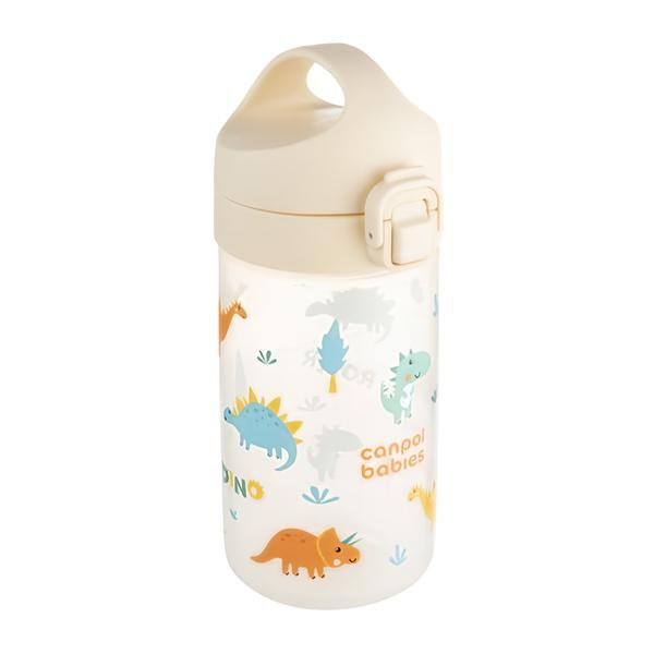 Canpol babies Lahev pro děti JUNIOR, 400 ml, krémová