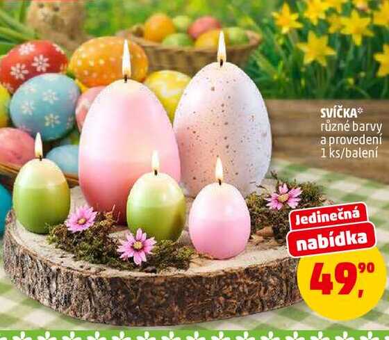 SVÍČKA, 1 ks