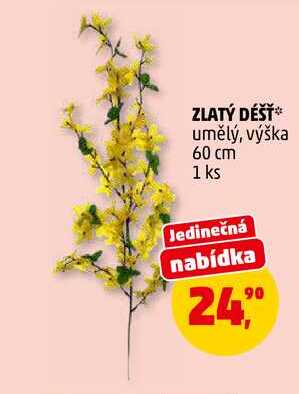 ZLATÝ DÉŠŤ, 1 ks