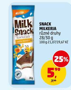 SNACK MILKERIA, 28 g