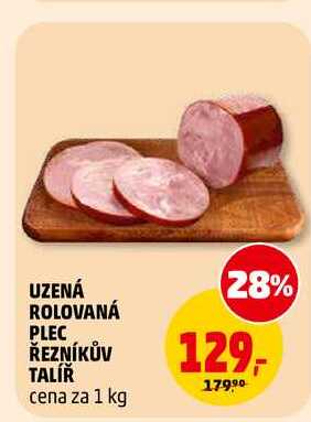 UZENÁ ROLOVANÁ PLEC ŘEZNÍKŮV TALÍŘ, 1 kg 