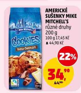 AMERICKÉ SUŠENKY MIKE MITCHELL'S, 200 g