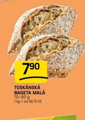 TOSKÁNSKÁ BAGETA MALÁ 70-80 g