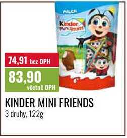 KINDER MINI FRIENDS 122g 