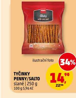 TYČINKY PENNY, 250 g 