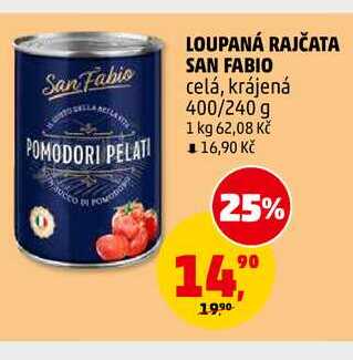 LOUPANÁ RAJČATA SAN FABIO, 400 g
