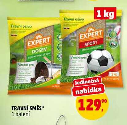 TRAVNÍ SMĚS, 1 kg