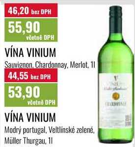 VÍNA VINIUM 1l