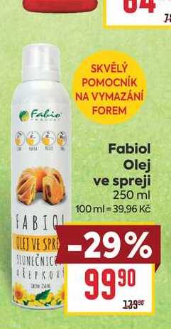 Fabiol Olej ve spreji 250 ml 