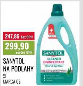 SANYTOL NA PODLAHY 5l