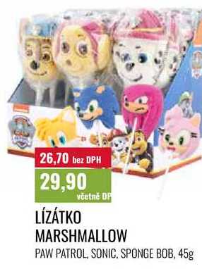 LÍZÁTKO MARSHMALLOW 45g 