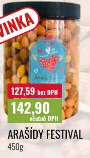 ARAŠÍDY FESTIVAL 450g 