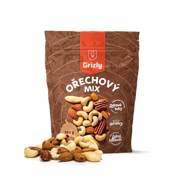 GRIZLY Ořechový mix natural