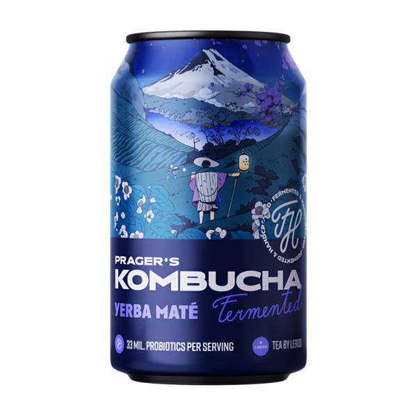 PRAGER'S Kombucha Yerba Maté