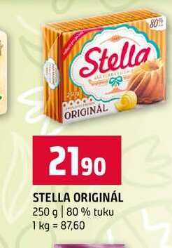 STELLA ORIGINÁL 250 g 80% tuku 