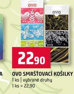 OVO SMRŠŤOVACÍ KOŠILKY 1 ks vybrané druhy