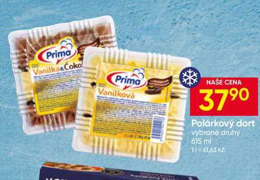 Prima Polárkový dort vybrané druhy 615 ml 