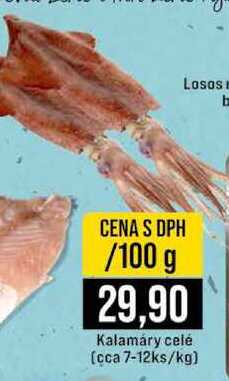 Kalamáry celé cca 7-12ks 100g