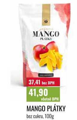 MANGO PLÁTKY 100g 