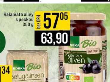 Kalamata olivy s peckou 350 g 