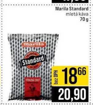Marila Standard mletá káva 70 g