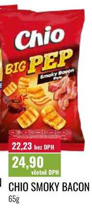 CHIO SMOKY BACON 65g 