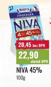 NIVA 45% 100g 