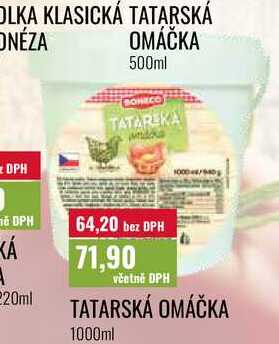 TATARSKÁ OMÁČKA 1000ml 