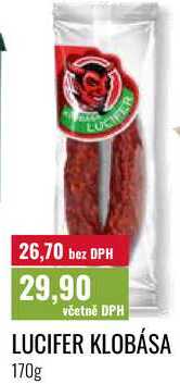 LUCIFER KLOBÁSA 170g 
