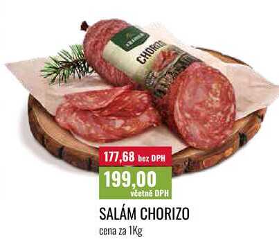 SALÁM CHORIZO cena za 1Kg 