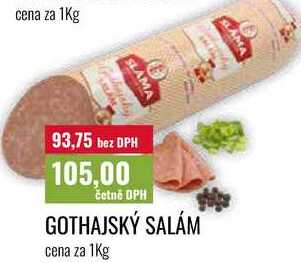 GOTHAJSKÝ SALÁM cena za 1Kg 
