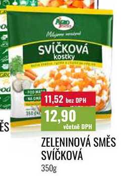 ZELENINOVÁ SMĚS SVÍČKOVÁ 350g