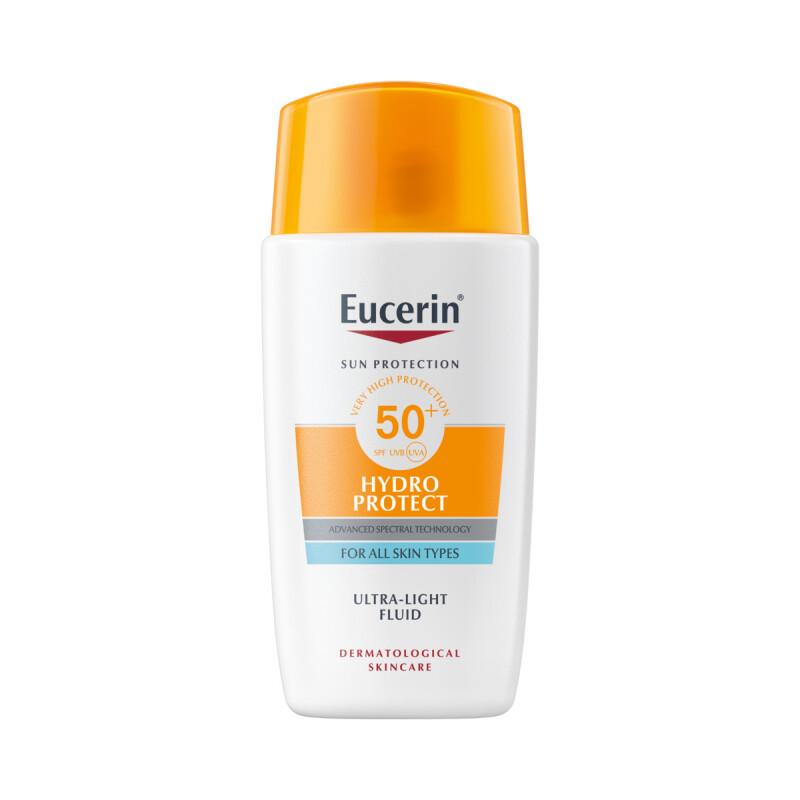 Eucerin Sun Hydro protect SPF50+ ultra lehký fluid na obličej 50 ml