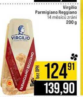 Virgilio Parmigiano Reggiano 14 měsíců zrání 200 g