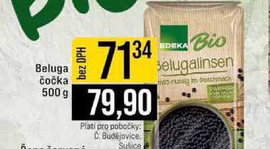 Beluga čočka 500 g 