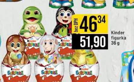 Kinder figurka 36 g 