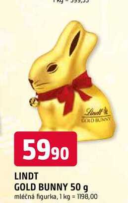 LINDT GOLD BUNNY 50 g 