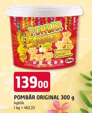 POMBÄR ORIGINAL 300 g kyblík 