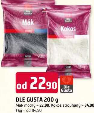 Dle Gusta Mák modrý 200g