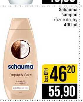 Schauma šampon různé druhy 400 ml 