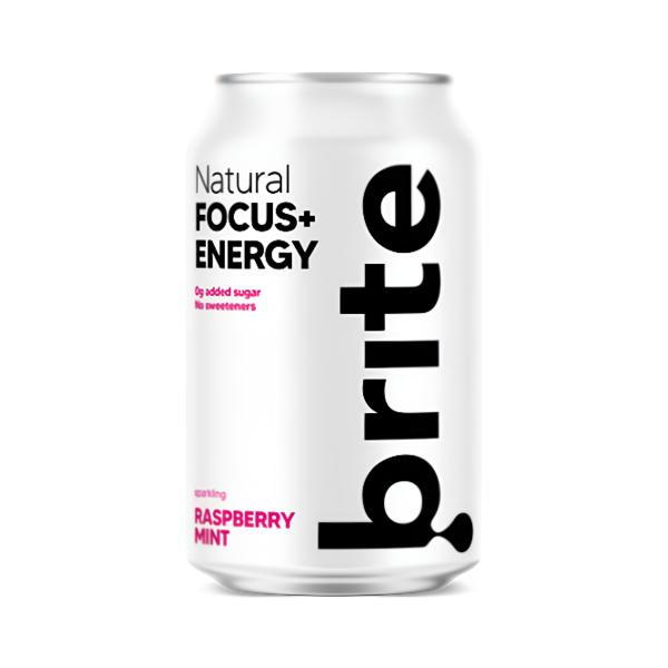 Brite Natural Focus Energy Drink - Maliny a máta