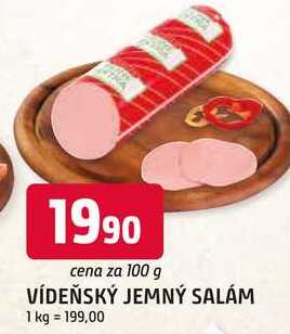 VÍDEŇSKÝ JEMNÝ SALÁM 100g