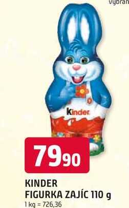 KINDER FIGURKA ZAJÍC 110 g