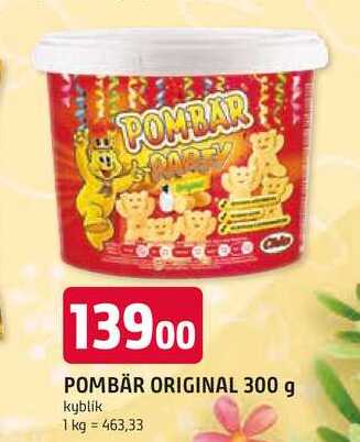 POMBÄR ORIGINAL 300 g kyblík 