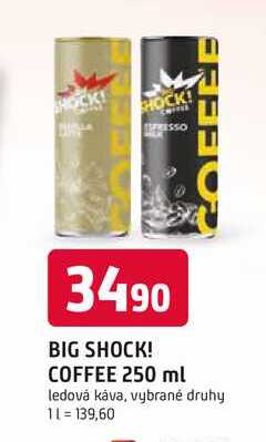 BIG SHOCK! COFFEE 250 ml ledová káva
