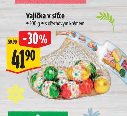 Vajíčka v síťce 100 g 