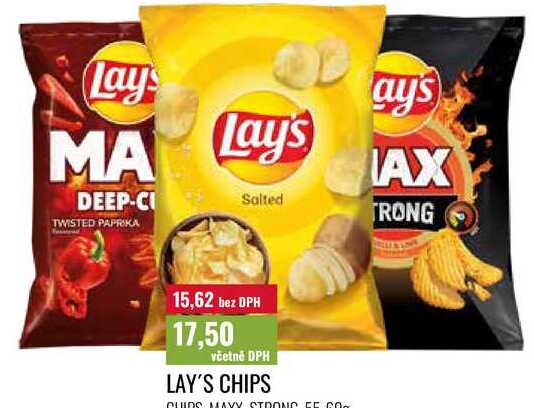 LAY'S CHIPS 55-60g